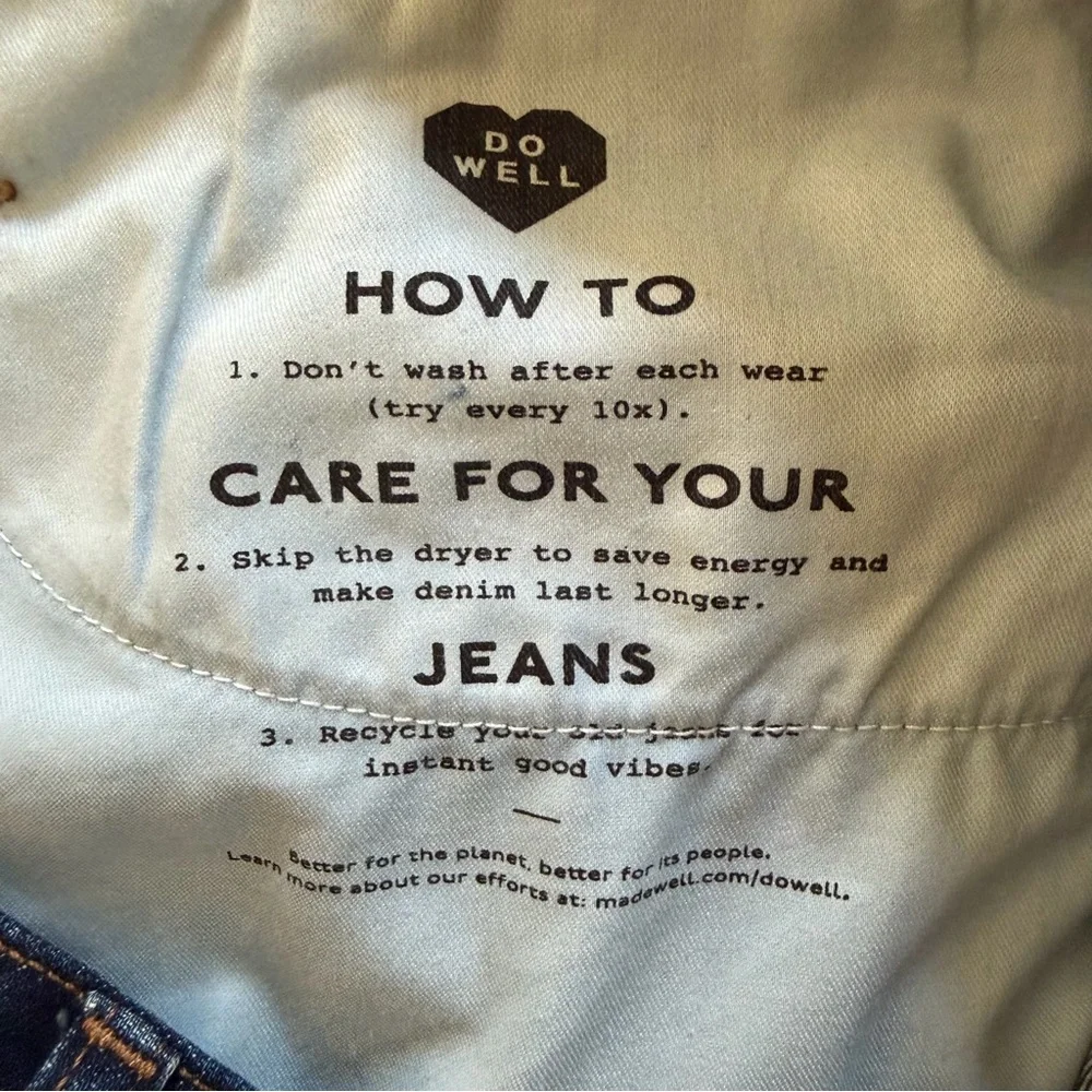 Madewell Skinny Flare Jeans in Dark Wash, size 32